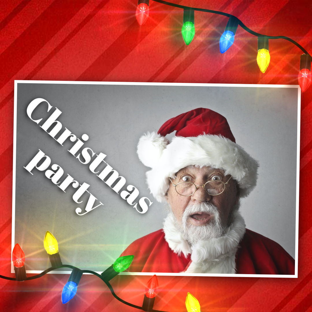 Christmas party Tuesday 23rd December 5 - 7pm